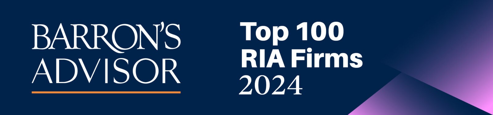 Barron's Advisor Top RIA Firms 2024 NewEdge