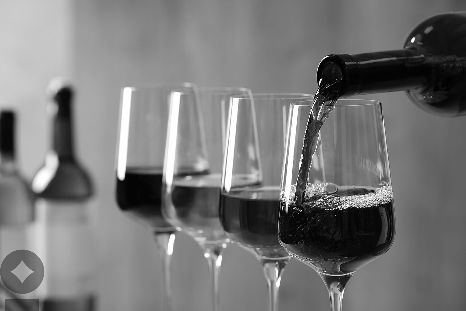 American flag flying over government building in city, blue sky and clouds Uncorking Value: A Strategic Guide to Wine as Passion and Portfolio